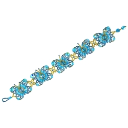 Flutterby Garden Butterfly Bracelet