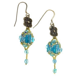 Edwardian Lamplight Earrings