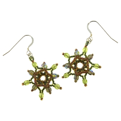 Passion Flower Earrings