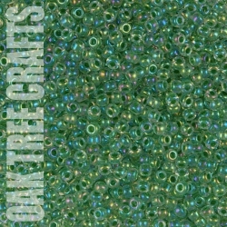 SB08 - Miyuki - Lined AB - Sea Green (277) - 8gm