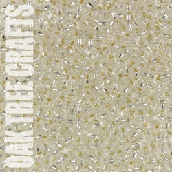 SB08 - Miyuki - Silver-Lined - Silver (1) - 8gm