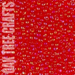 DP34 - Miyuki - Transparent AB - Cherry Red (254) - 9gm