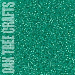 SB15 - Miyuki - Silver-Lined Dyed - Aqua Green (572) - 3gm