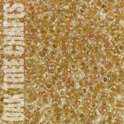 SB06 - Miyuki - Golden Peach Lined - Crystal (3215) - 8.5gm