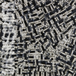 CU04 - Miyuki - Black-Lined - Crystal (1106) - 8gm