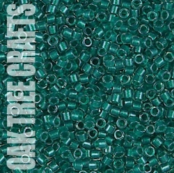 DE11 - Miyuki - Lined - Dark Turquoise Blue (DB0918) - 3gm