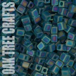 CU04 - Miyuki - Matte Transparent AB - Teal Green (2405FR) - 8gm