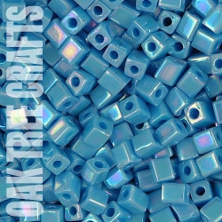 CU04 - Miyuki - Opaque AB - Turquoise Blue (413R) - 8gm