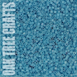 DE15 - Miyuki - Opaque AB - Turquoise Blue (DBS0164) - 2.8gm
