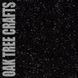 DE15 - Miyuki - Opaque - Coal Black (DBS0010) - 2.8gm