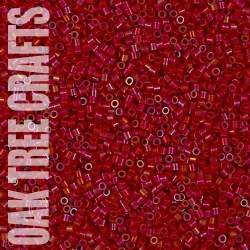 DE15 - Miyuki - Opaque AB - Red (DBS0162) - 2.8gm