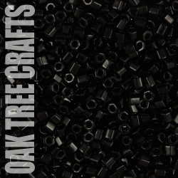 HX08 - Toho - Opaque - Jet Black (T49) - 8gm