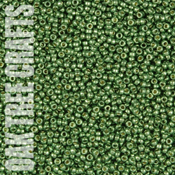 SB15 - Miyuki - Duracoat Galvanised - Sea Green (4215) - 3gm