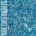 91010 - BU06 - Miyuki - Silver-Lined - Aqua (66) - 6.5gm