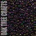 91207 - SB06 - Miyuki - Metallic Iris - Dark Plum (454) - 8.5gm