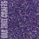 91261 - TR08 - Miyuki - Lined AB - Lilac (1138) - 8.5gm