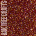 91278 - TR08 - Miyuki - Cranberry-Lined Lustre - Topaz (1164) - 8.5gm