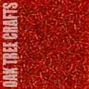 92121 - DE15 - Miyuki - Silver-Lined - Flame Red (DBS0043) - 2.8gm