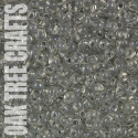 92487 - DP34 - Miyuki - Sparkle Pewter-Lined - Crystal (242) - 9gm