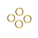 92613 - Findings - Gold-Plated Jump Rings - 6mm x 50