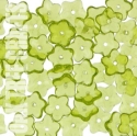 Flower Cap - Small - Plain - Olive Grove Green x 24 approx