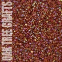 96493 - DE11 - Miyuki - Lined Rainbow - Dark Topaz Brown (DB0088) - 3gm