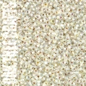 97313 - SB11 - Miyuki - Silver-Lined AB - Crystal (1001) - 8gm