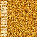 97813 - DE11 - Miyuki - Duracoat Op Galvanised - Gold (DB1832) - 3gm